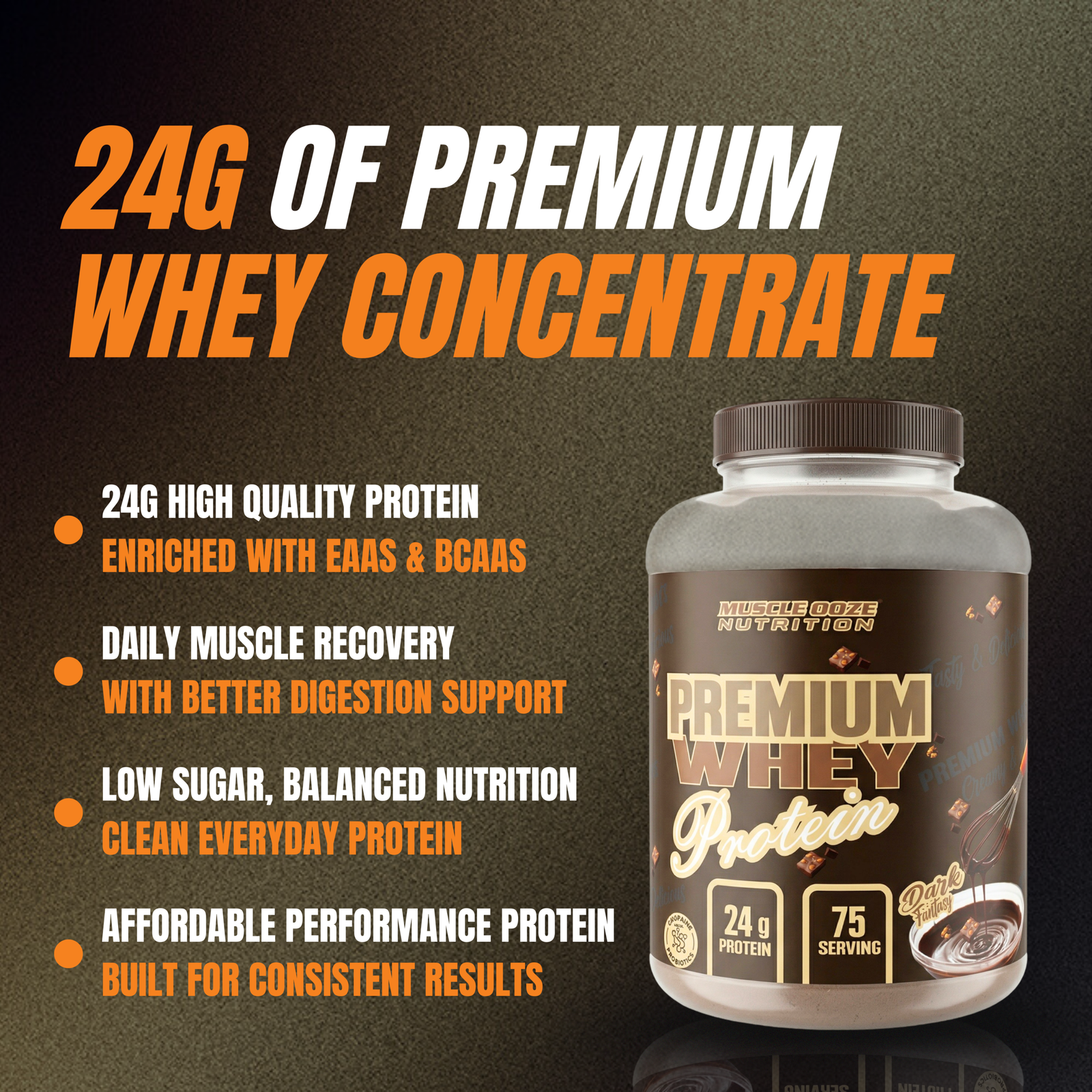 MuscleOoze® Premium Whey Protein - Image 2