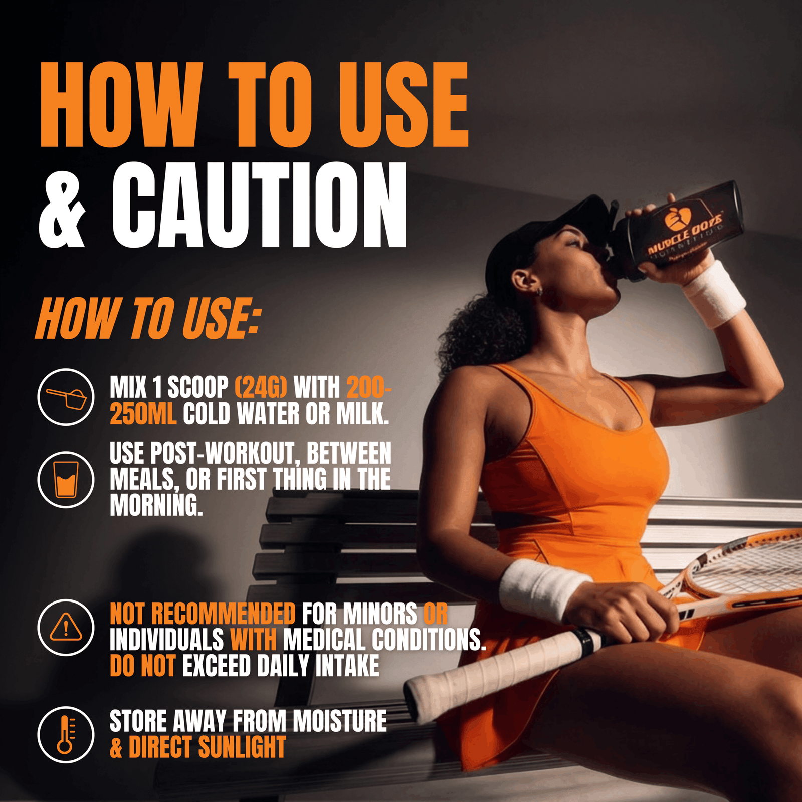 MuscleOoze® Premium Whey Protein - Image 3